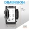 Serenelife Golf Cart Universal GPS Holder - Fits GPS, PDA's and Mobile Devices, Mounting Bracket for Trolley Tu SLGZGPSH - alternate 3